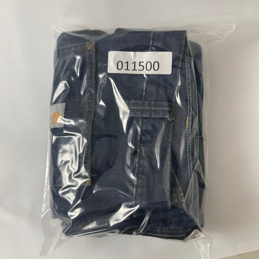 Carhartt Jeans Mens 34x30 Blue Rugged Flex Relaxed Fit Utility Carpenter BD2808 - Picture 11 of 11